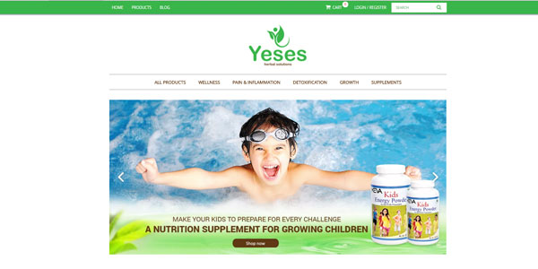 Yeses Herbal is live Now!