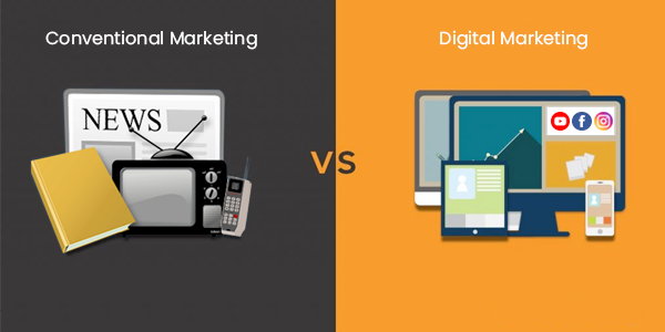 Digital Marketing Vs Conventional Marketing