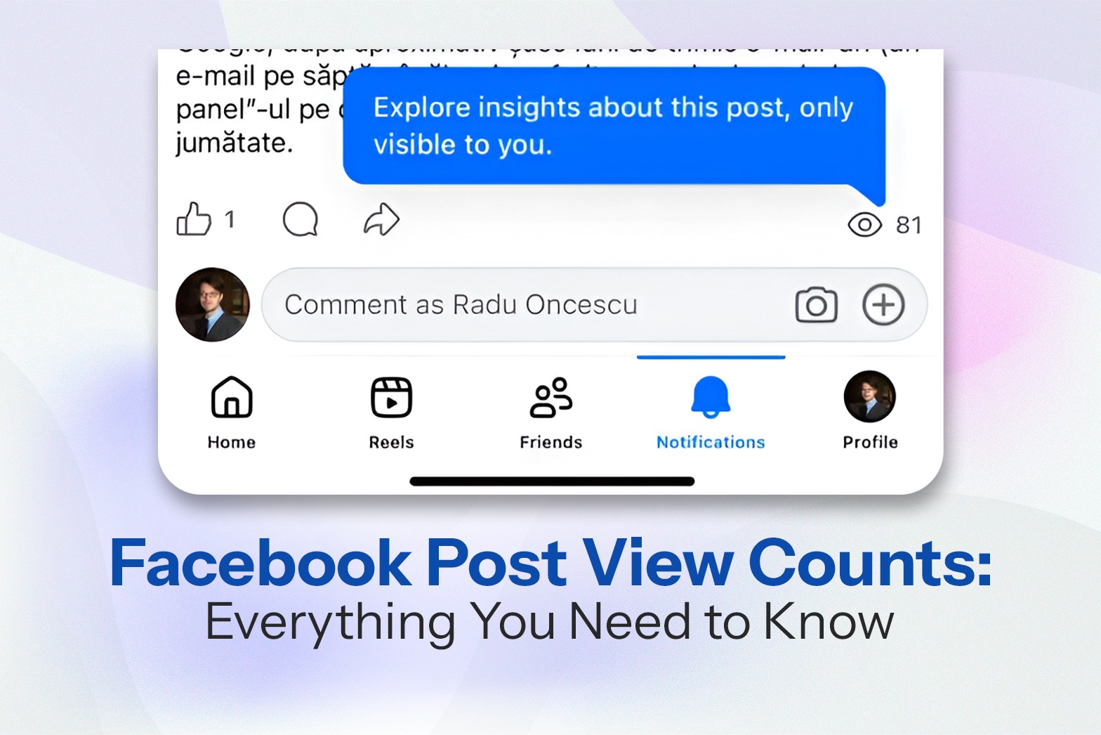 Facebook Post View Counts: Everything You Need to Know